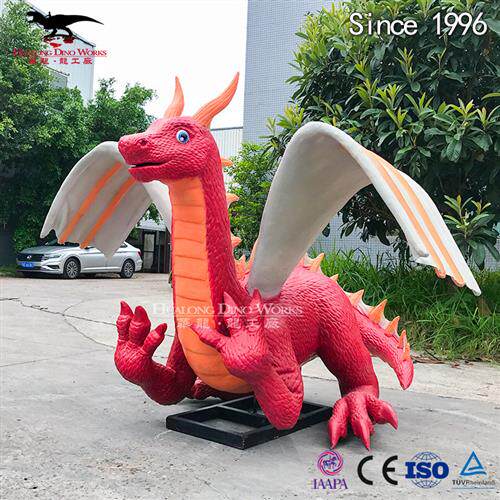 儿童游乐园亲子互动打卡卡通恐龙自贡源头生产厂家来图制作