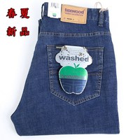 夏薄款男德士活男裤texwood苹果牛仔裤专柜正品高档休闲名牌品牌