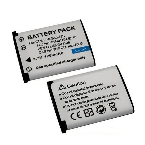 跨境爆款Klic-7006电池适用柯达数码相机现货K7006 NP-45 CNP80