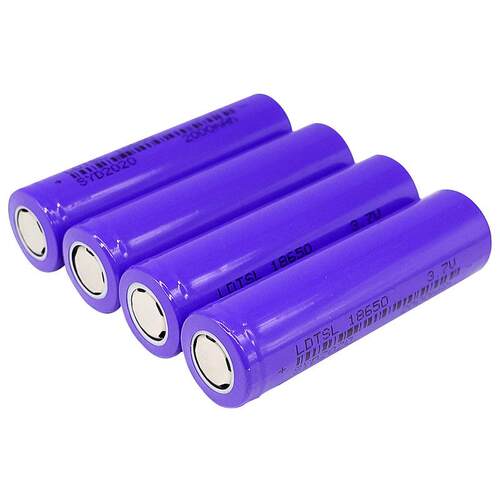 18650锂电池3.7v电池2000mAh充电锂电池usb小风扇充电宝电池补光