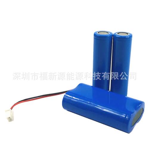 供应18650 7.4V 3.7V 2000mAh 打印机  扫码枪 DV播放器 锂电池组