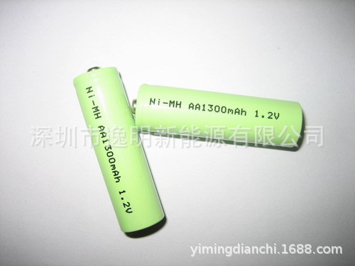 5号镍氢电池NI-MHAA13mAh1.2VLED灯消防灯玩具捕鼠器镍氢电池