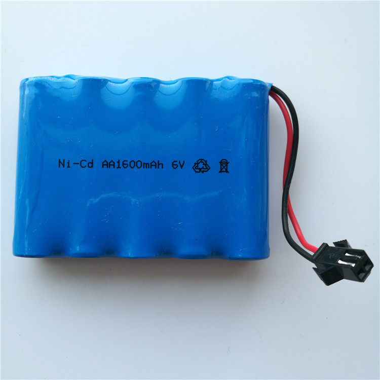 6V1600mAh镍镉电池组AA5号充电电池遥控电动玩具照明灯饰