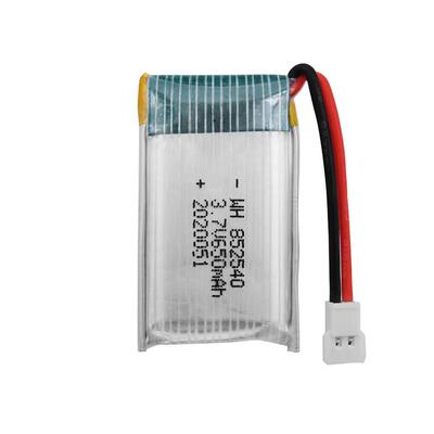 定制高倍率锂电池 852540--600mah3.7V  泡沫机 遥控车玩具车电池