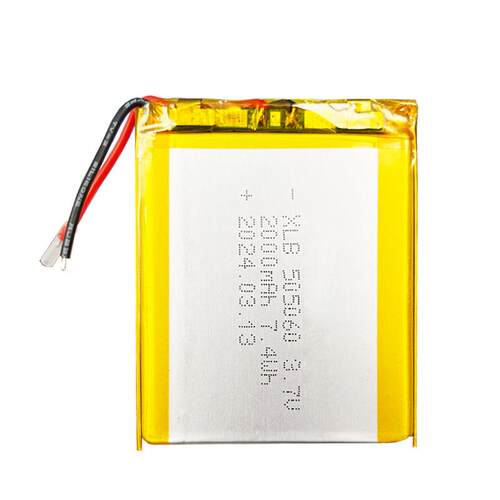 505060 2000mAh 3.7V LED灯具 无线充电宝车载监控等聚合物锂电池
