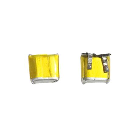 3.7v聚合物锂电池 401012 电芯包上锡 40MAH 薄蓝牙耳机耐高温