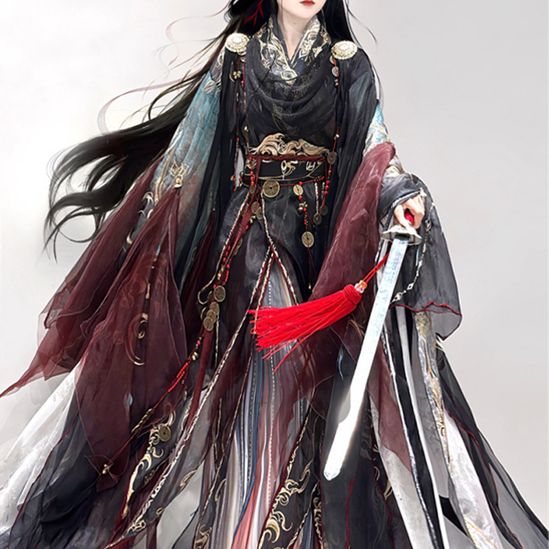 2024国风大典秀款异志阁【无妄生】原创重工刺绣汉元素仙侠风新款
