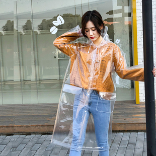 18丝加厚透明雨衣背包定制考试活动无金属音乐节旅行女全身演唱会