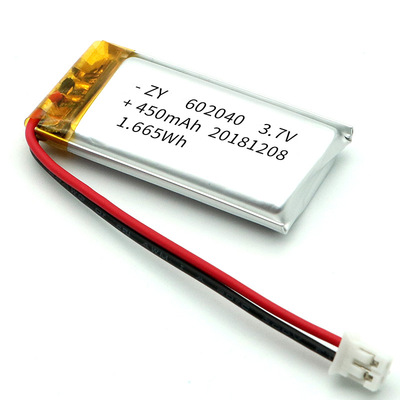 过KC聚合物锂电池602040-450毫安msds un38.3美容仪电子产品