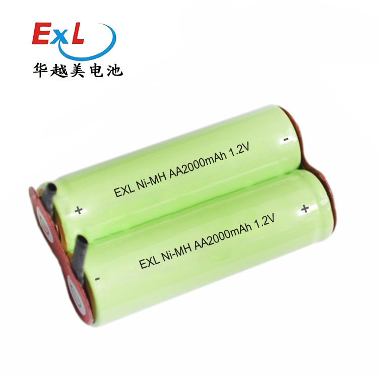 4v镍氢电池组电棒棍剃须刀充电电池组出焊片出线 2000容量