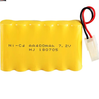 7.2V400mAh镍镉充电电池组遥控车电动玩具AA5号充电电池