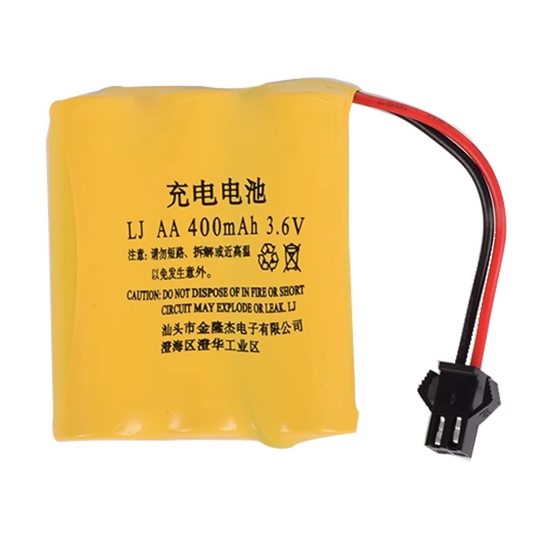 3.6V400mAh镍镉电池组