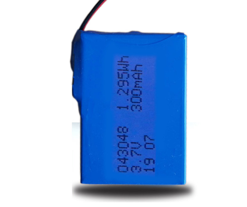 铝壳锂电池403048/300mah/3.7v锂电池LED智能灯电池可尺寸