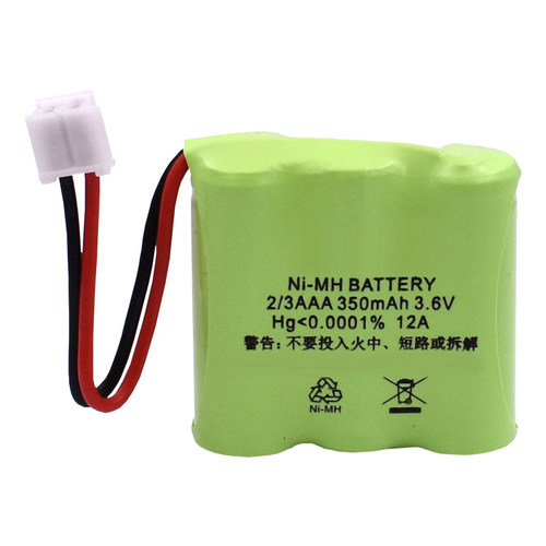 新电池 无绳机电池NI-MH 2/3AAA 350MAH 3.6V镍氢电池33E 163E 72