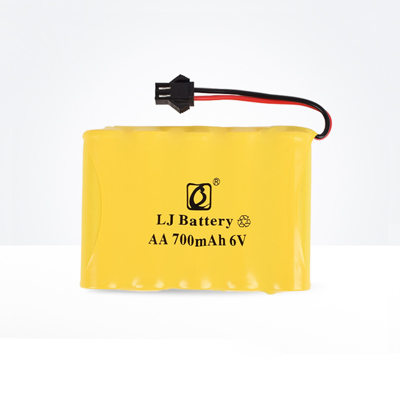 6v 700mAh M型 镍镉电池组AA5号充电电池遥控电动玩具