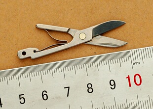 58mm瑞士军刀典范 逍遥派 小英雄上的原装全新剪刀配件 零件