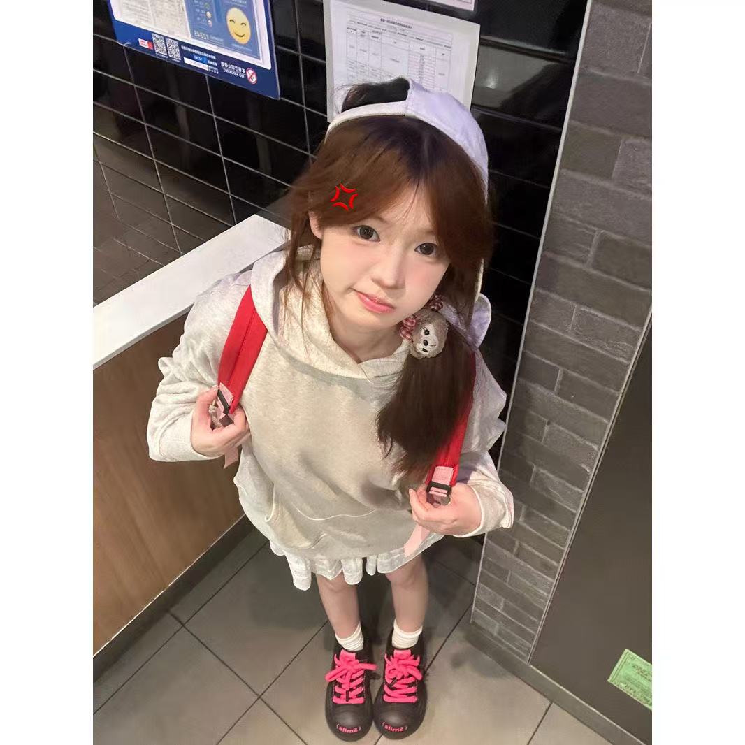 重磅连帽卫衣男女中性加绒加厚秋冬装外套黑色休闲上衣长袖卫衣潮