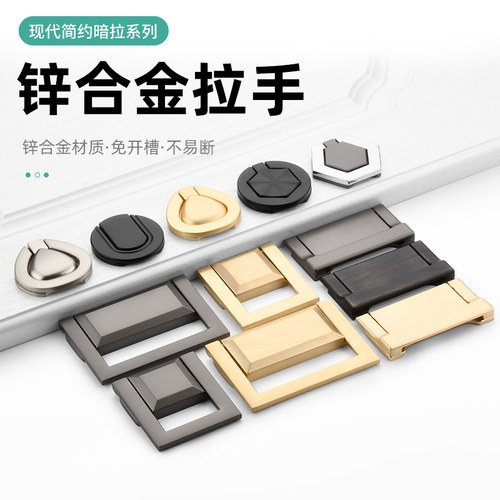 轻奢简欧翻盖榻榻米明装打孔隐藏