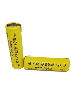 镍镉5号可充电电池 AA700mAh 1.2V 理发器剃须刮胡刀电池带镍焊片