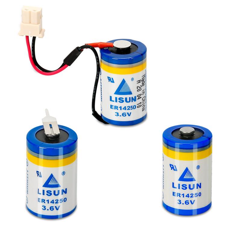适用LISUN ER14250 台达PLC编程器定位仪表电池 1/2AA 3.6V锂