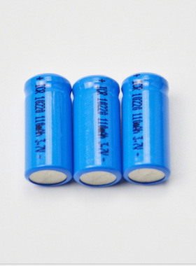 厂家生产10220 3.7V110mAh锂电池环保 电动工具玩具激光笔电池