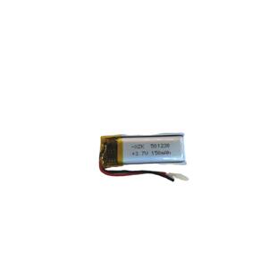 工厂供应501230聚合物锂电池150MAH 3.7V智能穿戴蓝牙耳机激光笔
