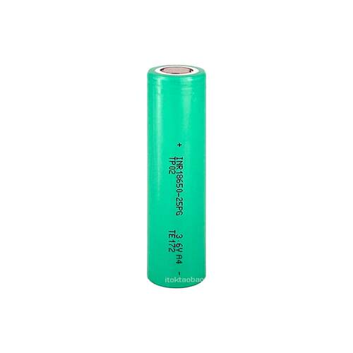 TP18650锂电池25PG 2500mAh 8C动力高倍率 电动工具园林锂电