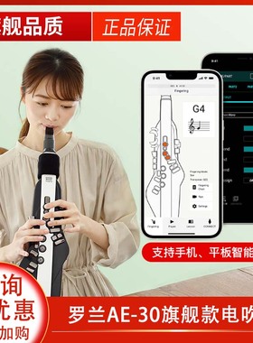 罗兰AE-30电吹管电萨克斯AE20自带音源电子管乐AE10升级款