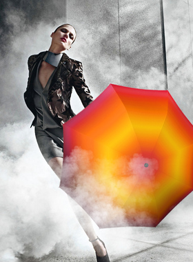 doppler进口雨伞全自动折叠雨伞折叠伞大号女高档加固结实高颜值