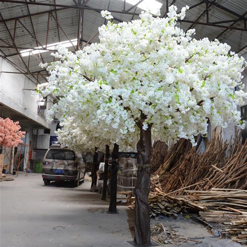 仿真樱花树厂家直销仿真梅花树大型假树摆件仿真桃花树假樱花树