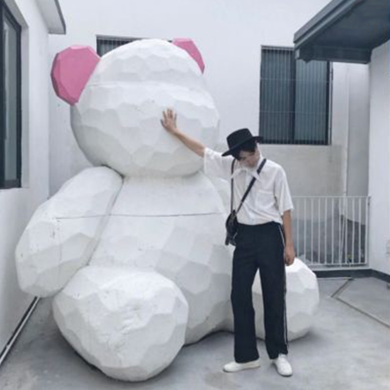 玻璃钢不锈钢雕塑定制商场户外景观美陈城市广场卡通落地摆件大型