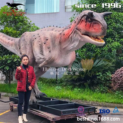 自贡仿真恐龙模型制作厂家仿真电动机械牛龙景区商场引流人气