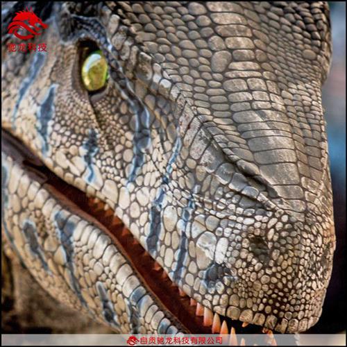 恐龙皮套表演服藏人仿真恐龙怪兽机模道具商场人气楼盘活动