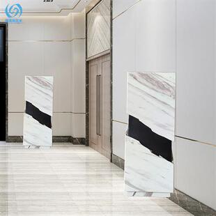 黑白根大理石雕塑底座基座订购酒店售楼处装饰客厅落地展台石墩子