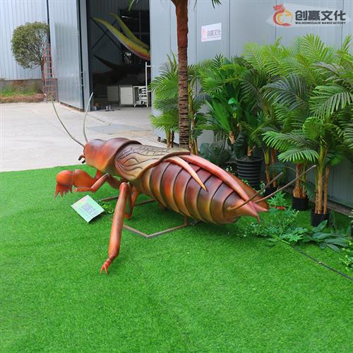大型仿真动物昆虫巨型蝼蛄生物科普景区户外展示源头厂家