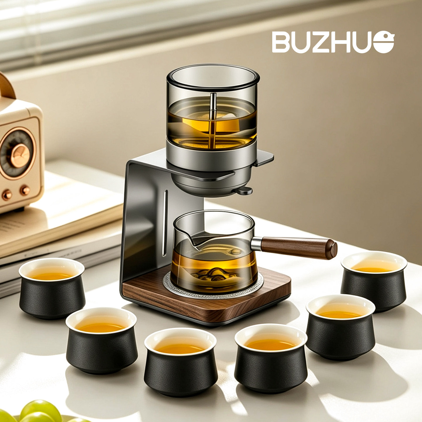 年轻人高端自动茶具套装家用茶壶