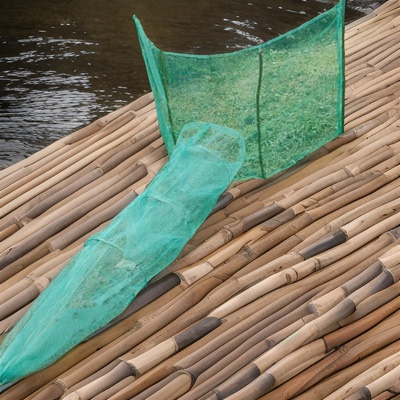 栏鱼网八字网渔网捕鱼网倒刺网