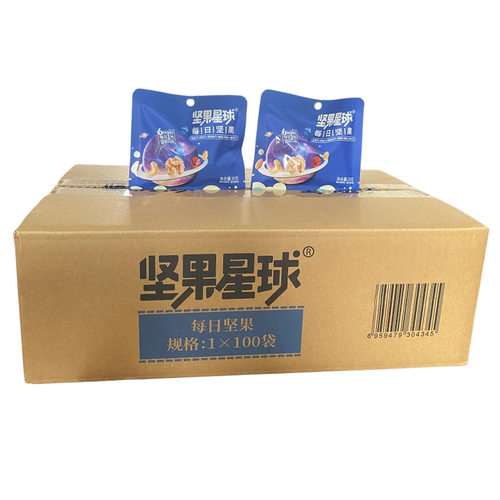 沃隆每日坚果星球20g100袋整箱