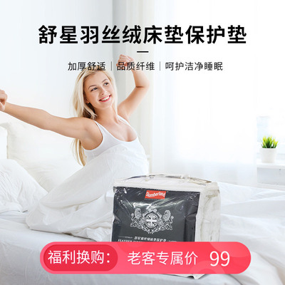 Slumberland舒星羽丝绒床垫