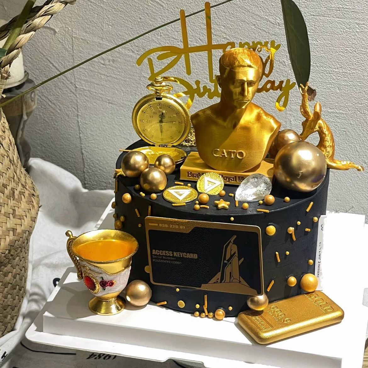 三角洲行动蛋糕配件三角洲蛋糕摆件游戏周边收藏纪念品三角州蛋糕