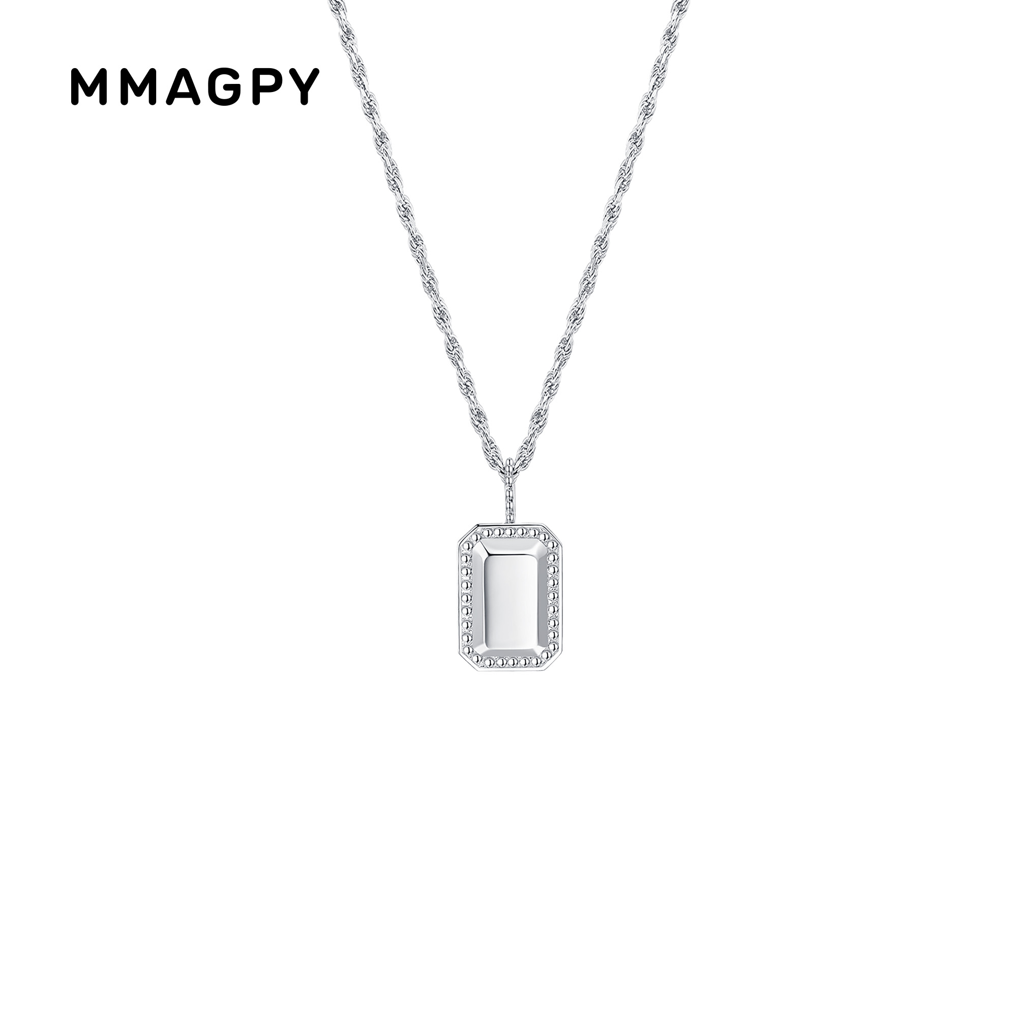 mmagpy超现实画框项链