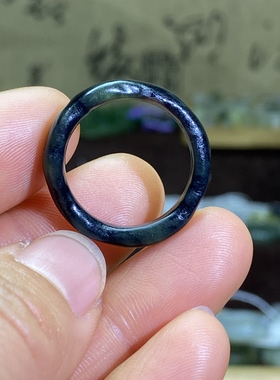 和田玉老料红皮碧玉卡18随型戒指复古风文玩珠串跑圈戒圈挂饰