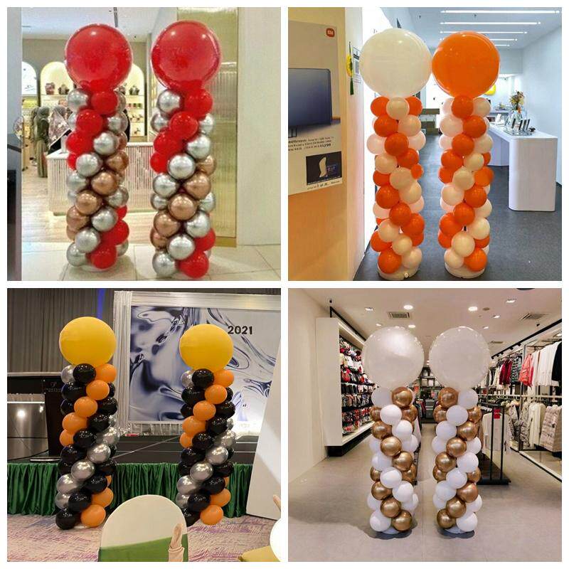 36寸大气球立柱路引门店开业周年庆商场节日氛围布置生日场景装饰