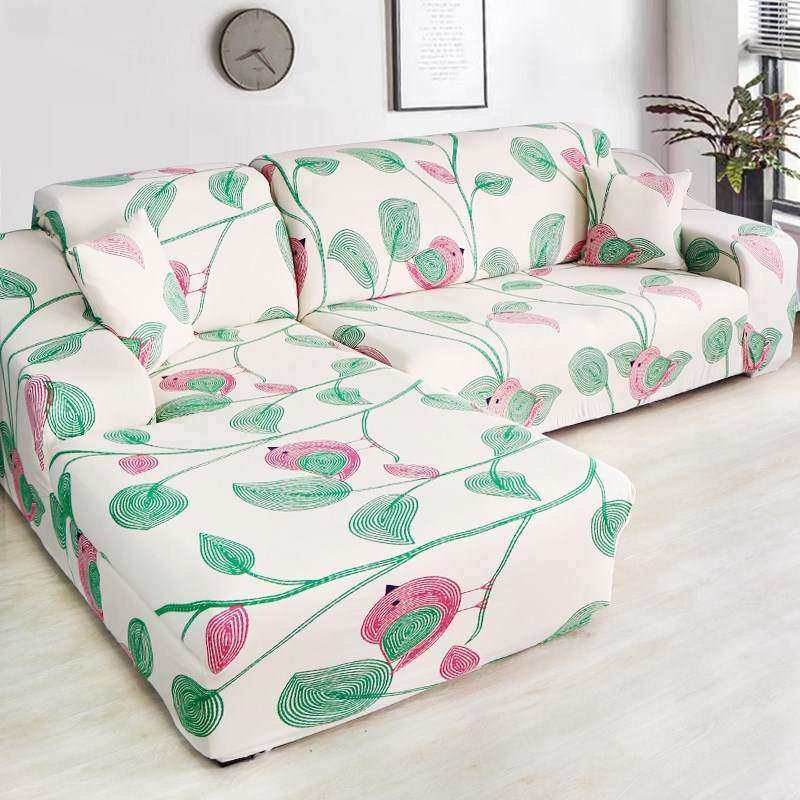 北欧罩单人罩子四季通用弹力沙发套罩居家保护套防尘拉链纯色靠背