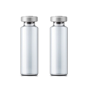 钳口顶空瓶5 10 20ml带刻度平底圆底钳口瓶气相色谱进样瓶玻璃样品瓶实验室玻璃器皿开孔铝盖压盖器垫20*3mm