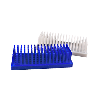 实验室沥水架WB蛋白电泳制胶用玻璃板架66/102 柱式试管架玻片沥水架离心管倒插架仪器晾片架
