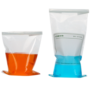 实验室一次性无菌采样袋带铁丝均质袋加厚取样袋水样采集袋自封袋生物样品袋无菌袋密封袋真空采水袋