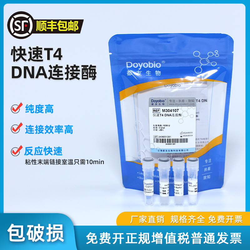 快速T4DNA连接酶1000U
