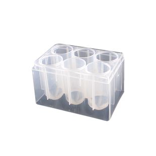6孔塑料深孔板 50ml离心管架 50ml摇菌样品板PCR板储存块存取样板