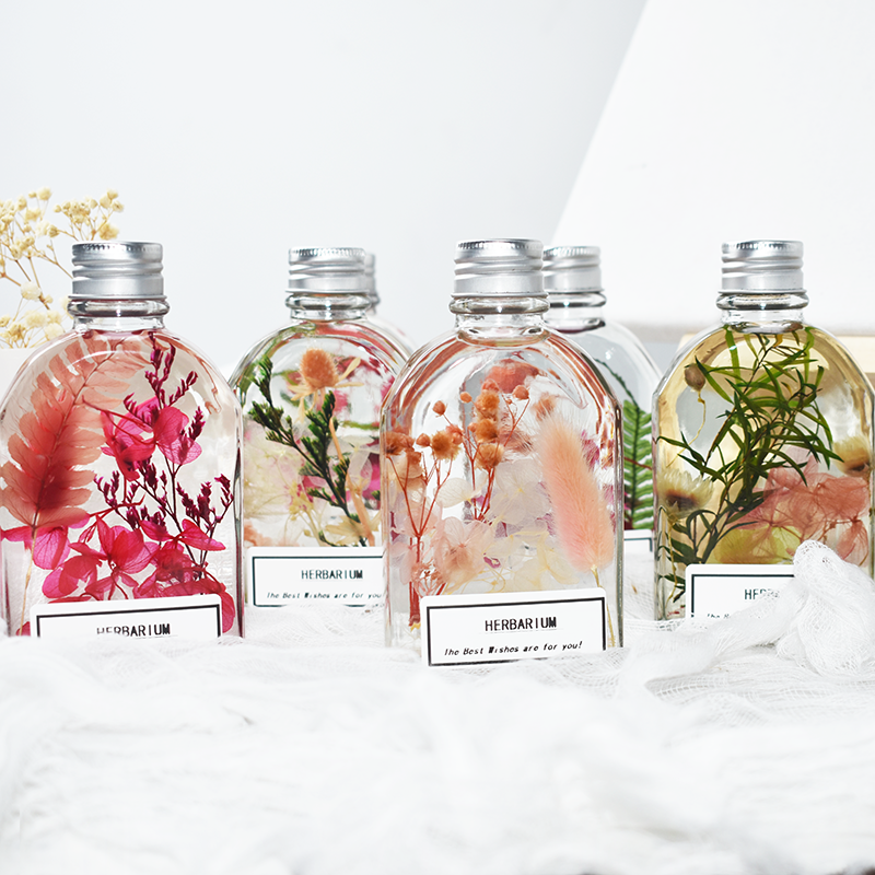 浮游花材料包手工diy植物保鲜油